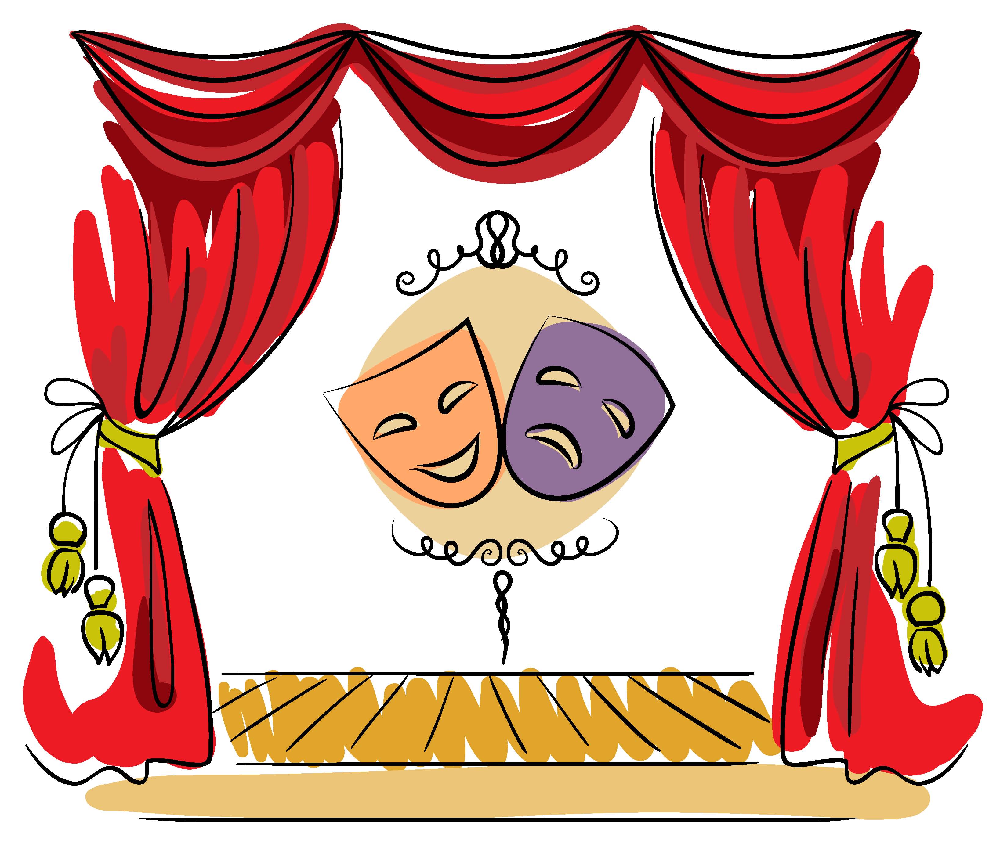 clip art music theater - photo #24