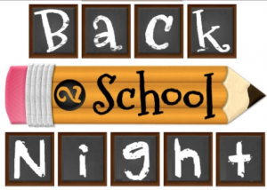 Back to School Night